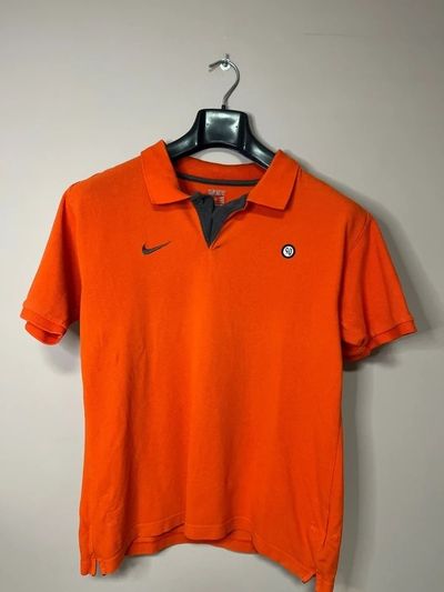 Nike Orange Polo Shirt #M