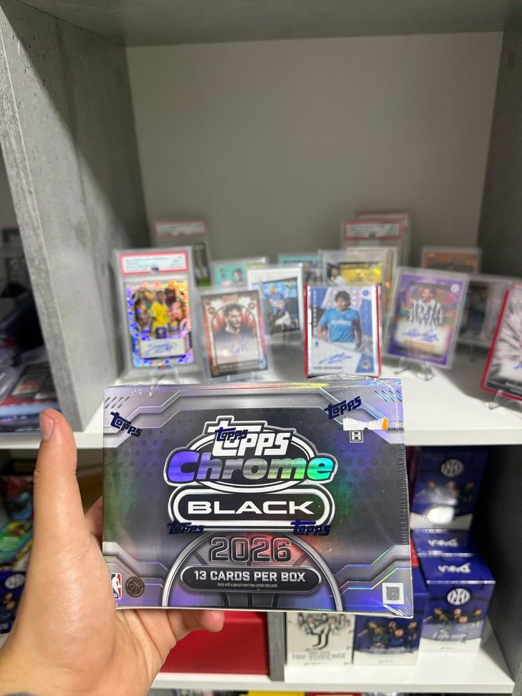 Topps Topps Chrome Black 2026 Trading Cards Box product image