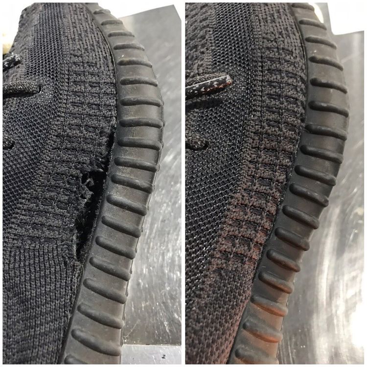 YEEZY 350 SIDE SPLIT SERVICE  WITH RETURN SHIPPING  PRICE - £35 image 1
