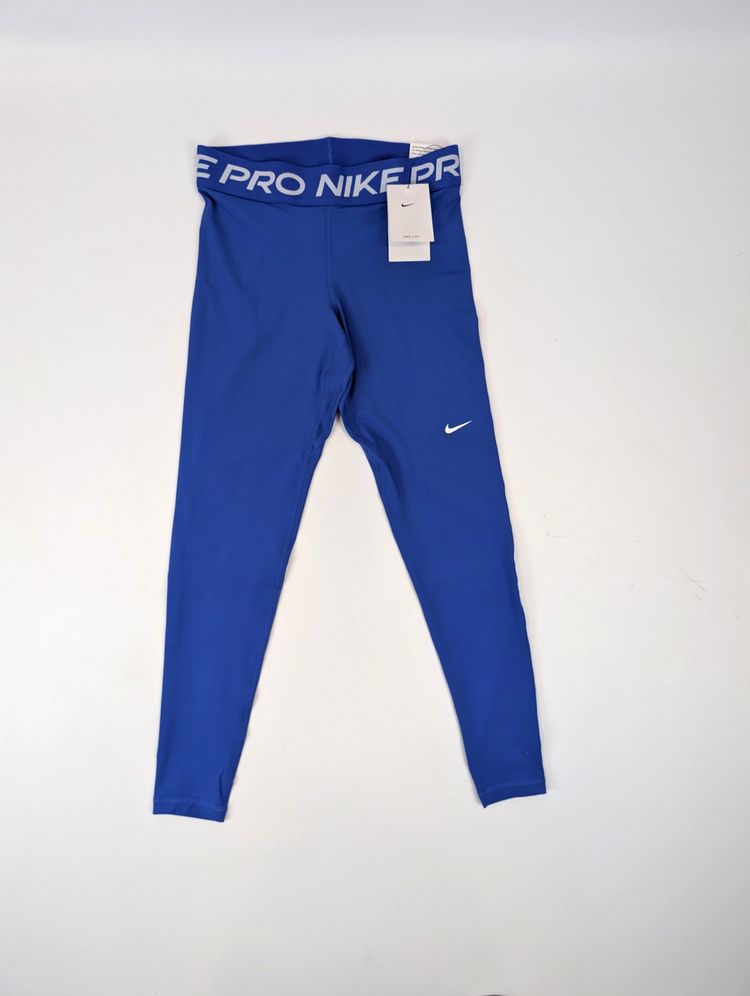 Nowe legginsy Nike Pro M chabrowe wysoki stan dri-fit gymwear athleisure