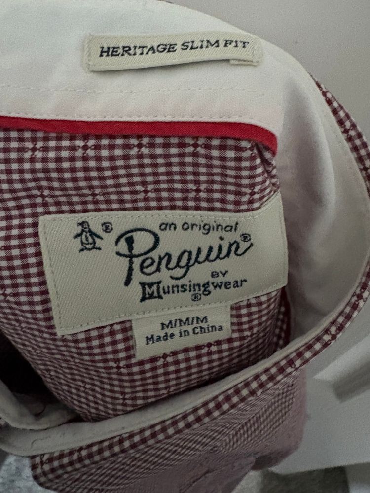 Original Penguin Heritage Slim Fit Shirt image 8