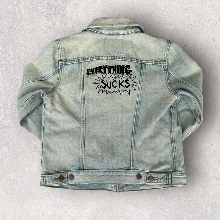 Levi's Everything Suck Netflix Jacket (M) image 2