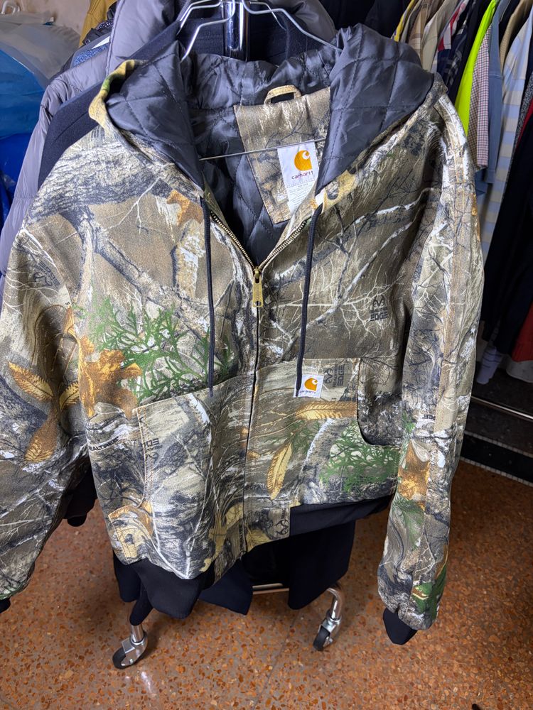 Carhartt Camouflage Hooded Jacket