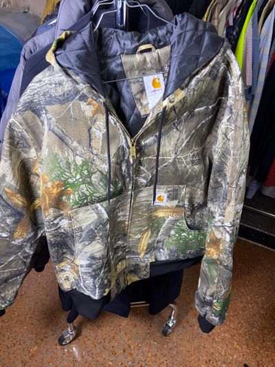 Carhartt Camouflage Hooded Jacket