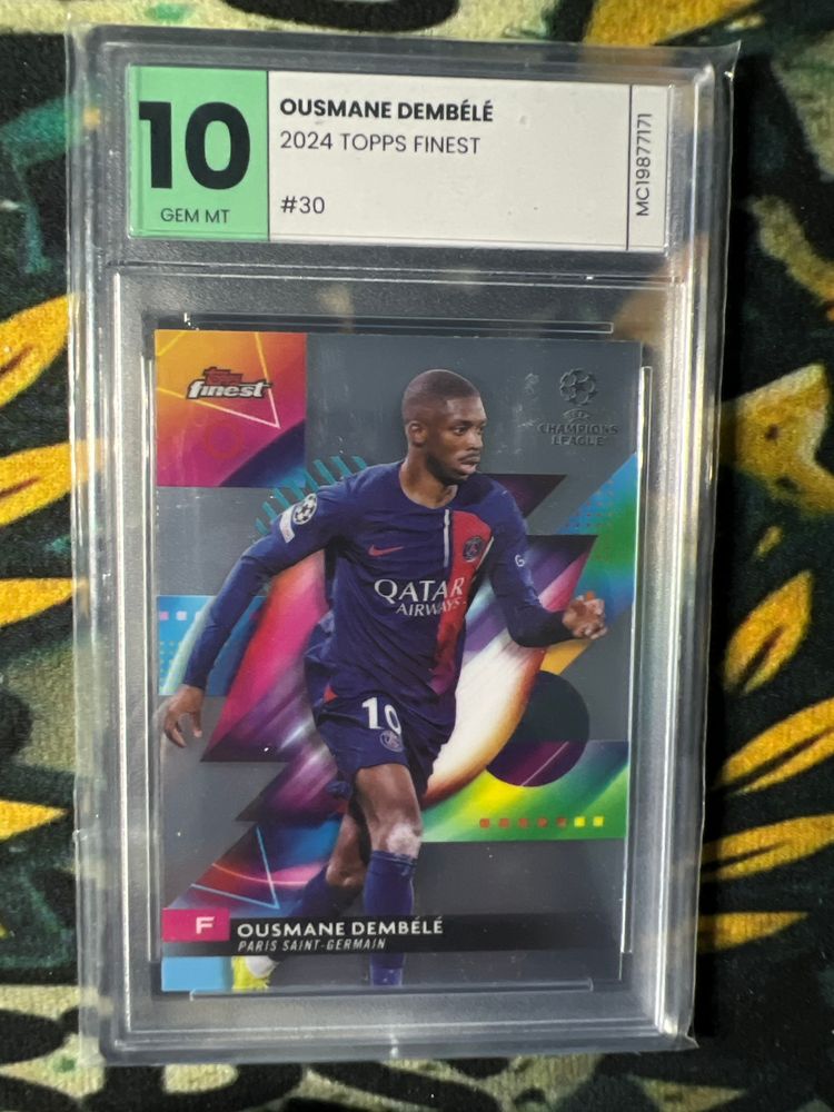 Ousmane Dembélé 2024 Topps Finest Soccer Card