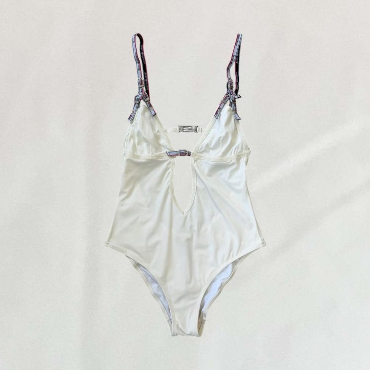 John Galliano backless swimsuit
