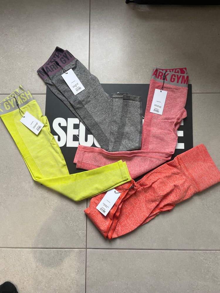 Gymshark Women’s gym shark leggings bundle (XS) product image