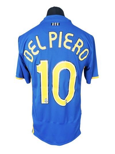 2007-08 Juventus Away - Size M - Del Piero 10 5