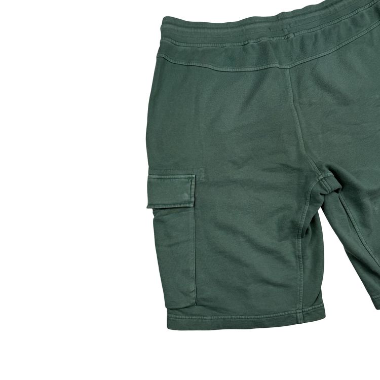 Immagine di CP Company Green Cotton Lens Viewer Shorts - XL 4