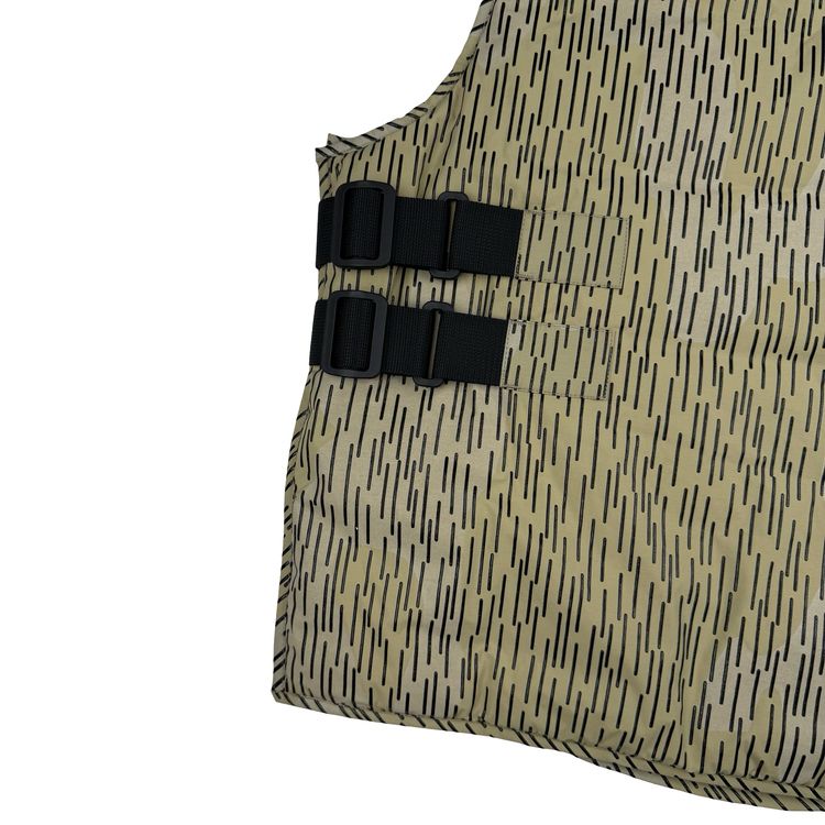 Stone Island 2021 Rain Camo Reflective Spellout Padded Utility Vest - XL image 10