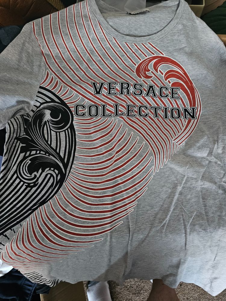 Versace Collection Grey Long Sleeve Shirt RRP £295 image 1