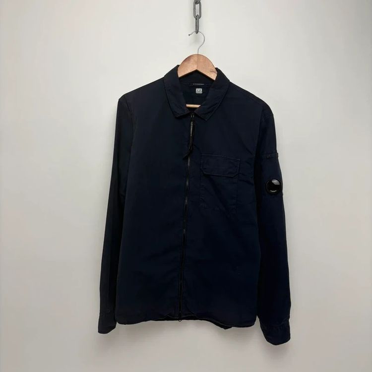 Immagine di CP Company Navy Zipped Overshirt 1