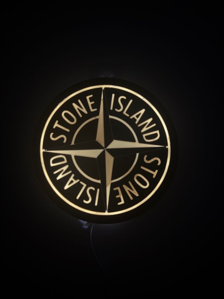 Stone Island Logo Wall Light