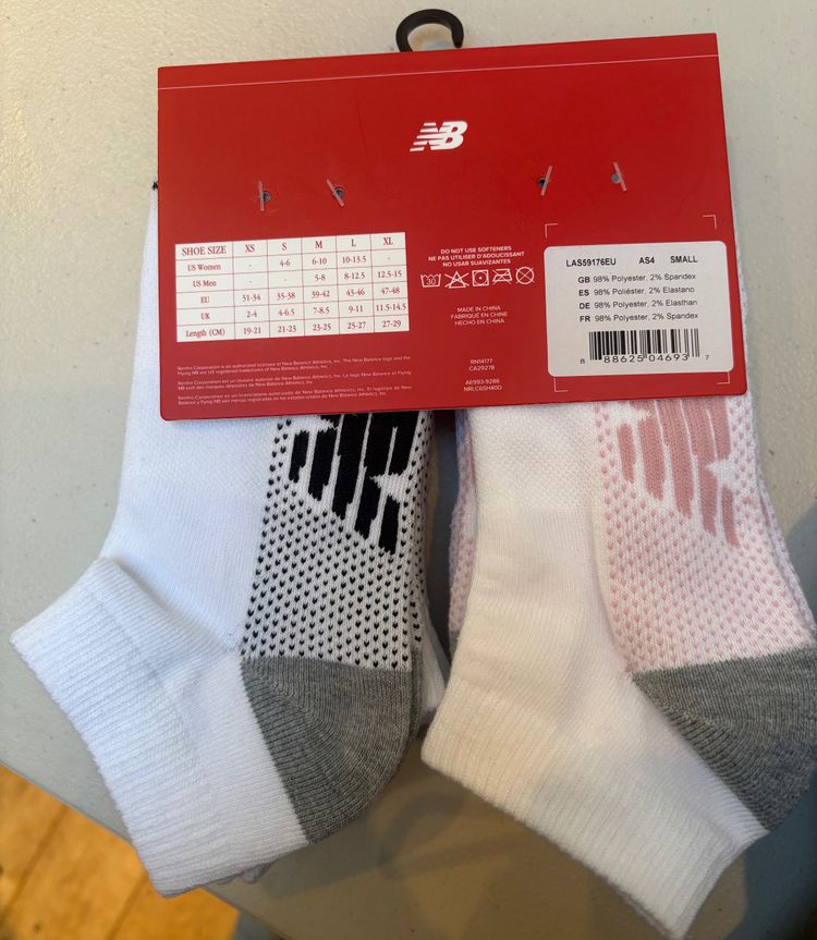 New Balance Low Cut Socks 6 Pack