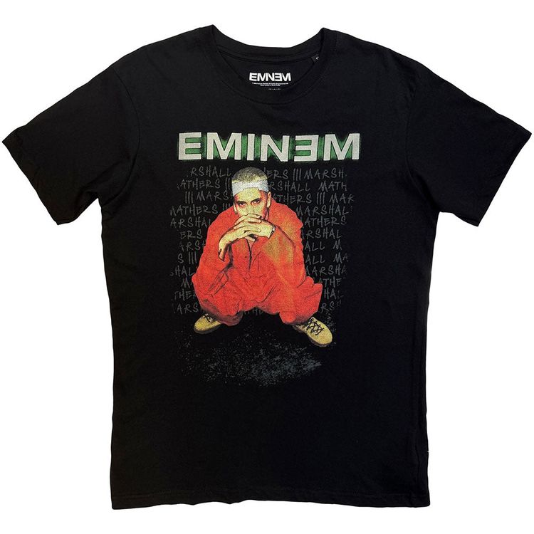 Eminem Lyrics Logo T Shirt