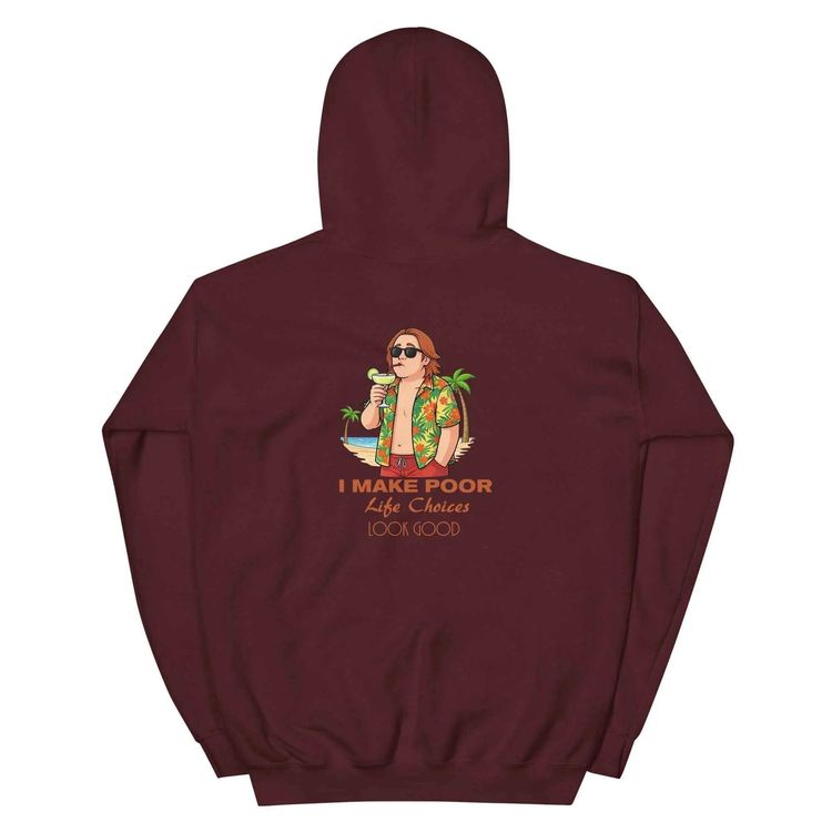 Lewis Capaldi Funny Hoodie I Make Poor Life Choices Look Good image 6