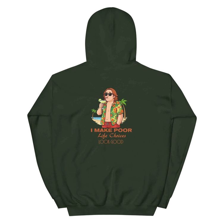Lewis Capaldi Funny Hoodie I Make Poor Life Choices Look Good image 10