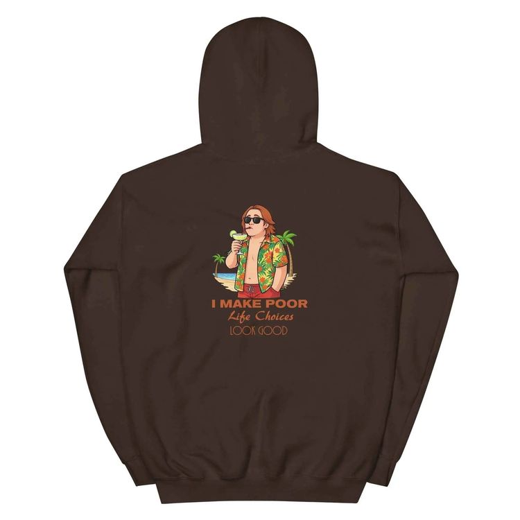 Lewis Capaldi Funny Hoodie I Make Poor Life Choices Look Good image 8