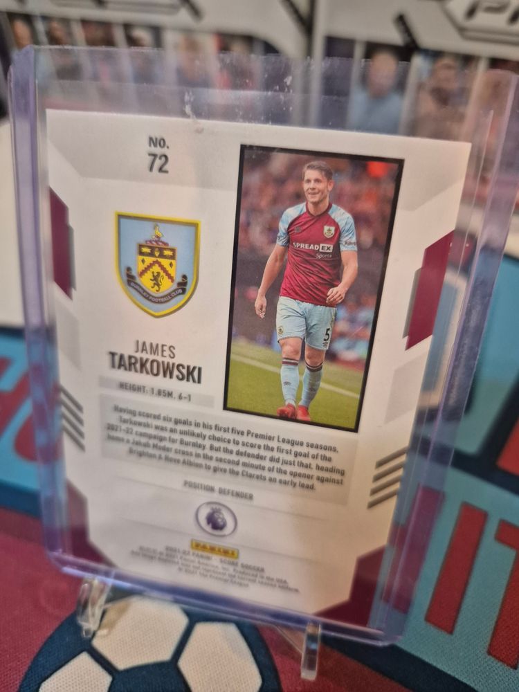 JAMES TARKOWSKI /49 BURNLEY obraz 2