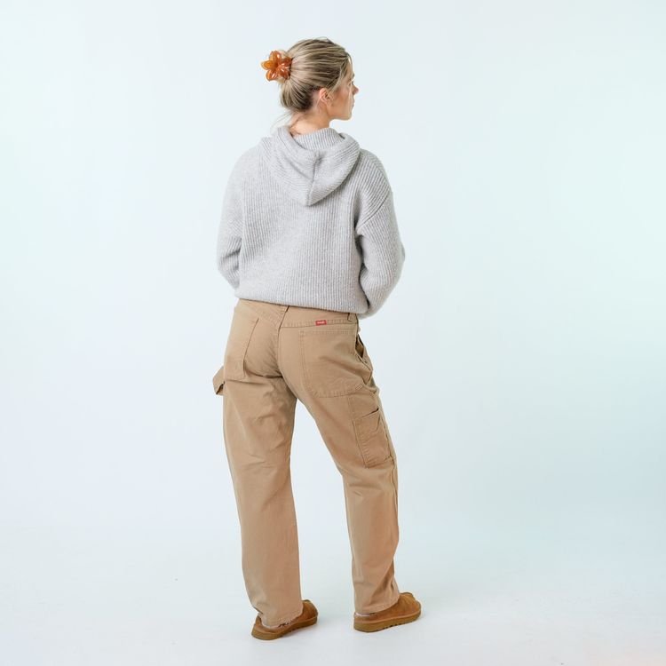 Tan y2ks Wrangler Canvas Carpenter Baggy Jeans Pants (32x30) image 7