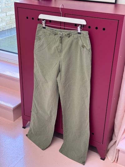 olive cargo trousers