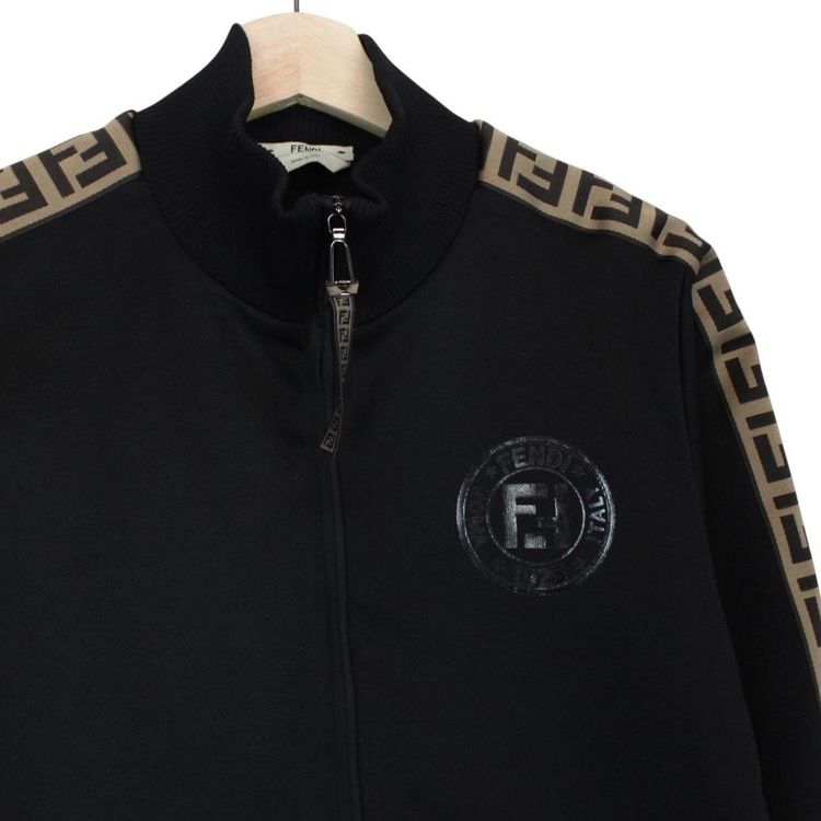 Fendi Zucca Monogram Track Jacket Medium imagen 2