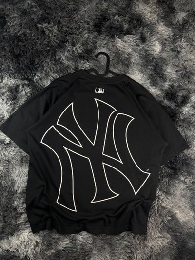 Mlb New York Yankees Black T-Shirt Nuova