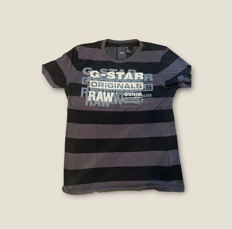 G-Star Raw Originals Denim Striped T-Shirt image 1