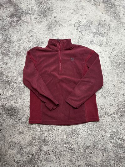 Salewa Maroon Fleece Pullover