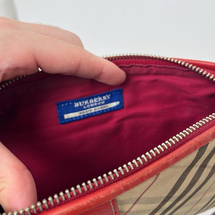 Immagine di Burberry Beige Plaid Check 2 Way Shoulder Bag 5