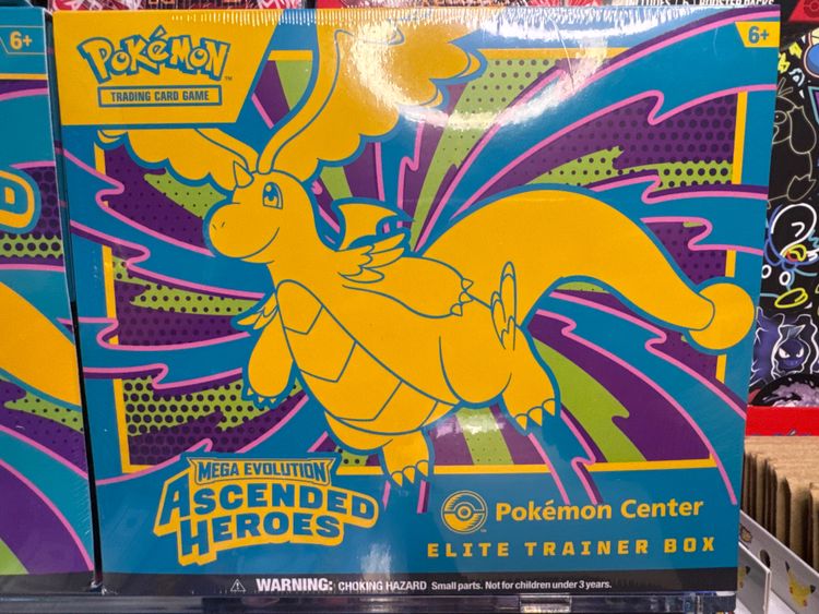 Pokémon Mega Evolution Ascended Heroes Elite Trainer Box