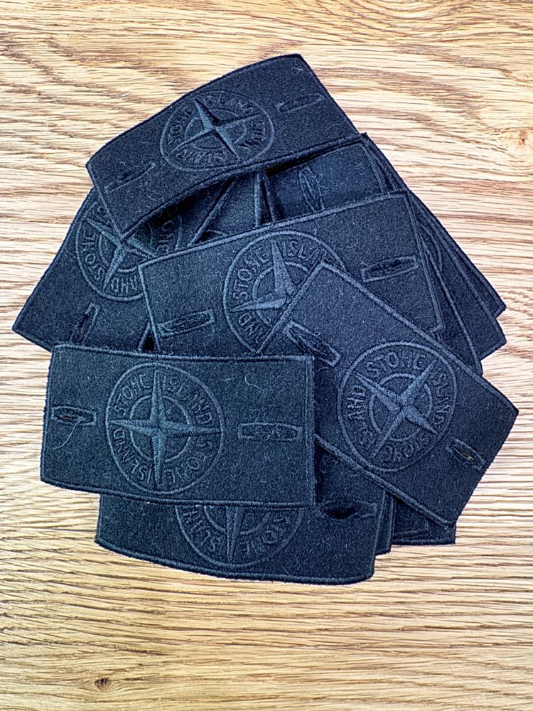 Stone Island Black Ghost Badges