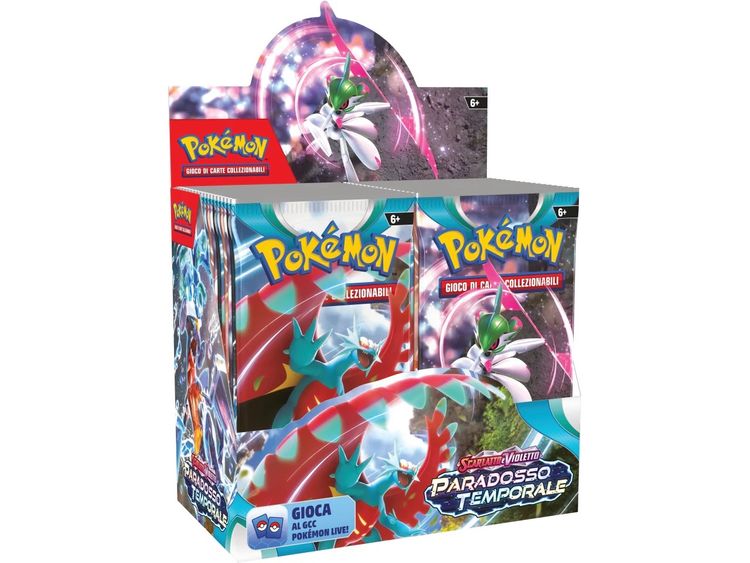 Pokemon Scarlatto e Violetto – Paradosso Temporale – display box 36 buste It