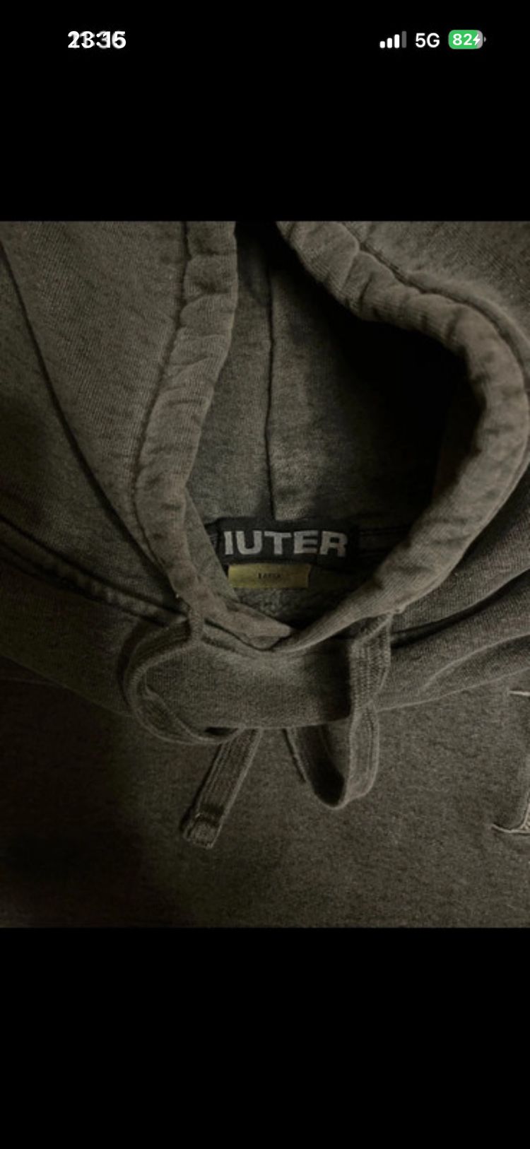 Iuter Grey Hoodie image 4