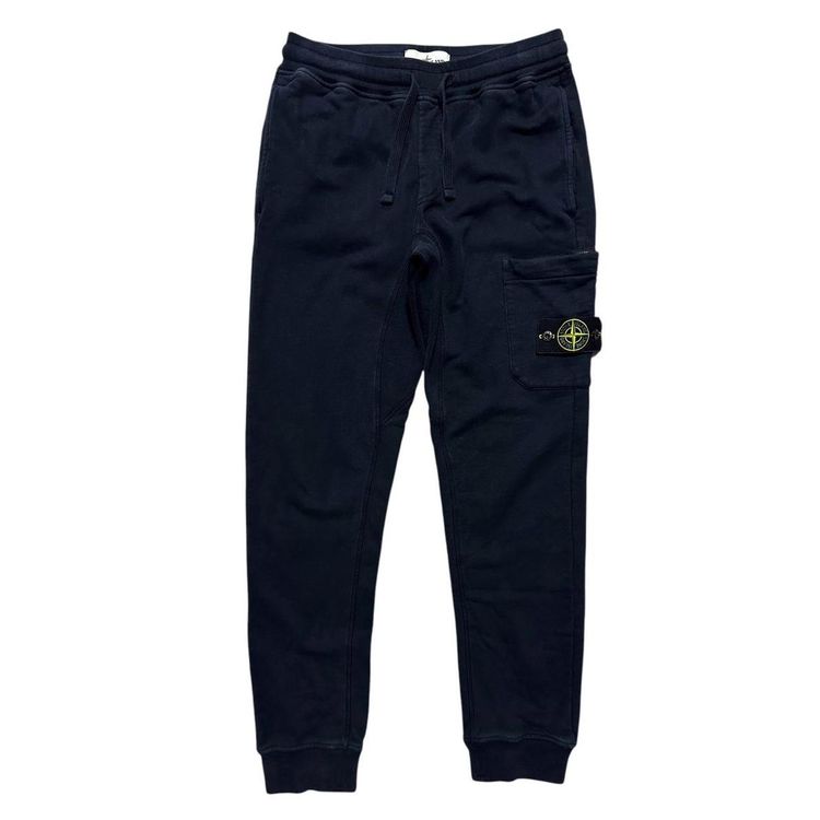 Stone Island Navy Sweatpants image 1