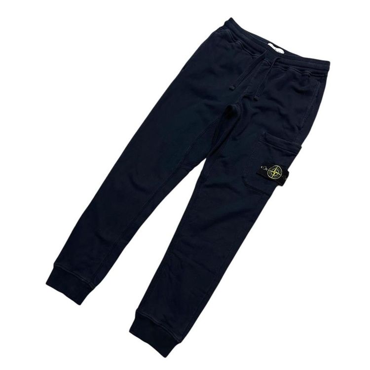 Stone Island Navy Sweatpants image 2