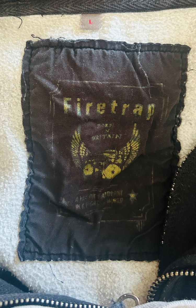 Firetrap Striped Zip-Up Hoodie image 2