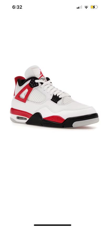 UK 9.5 - JORDAN 4 RED CEMENT