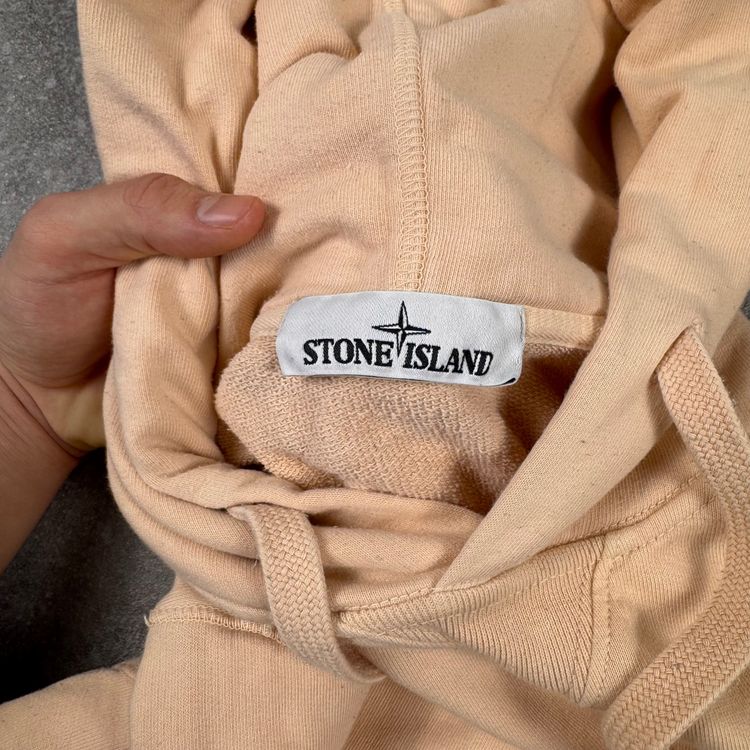Light Pink Stone Island Hoodie 2