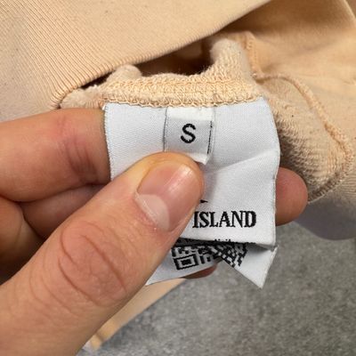 Light Pink Stone Island Hoodie 5