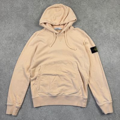 Light Pink Stone Island Hoodie 1