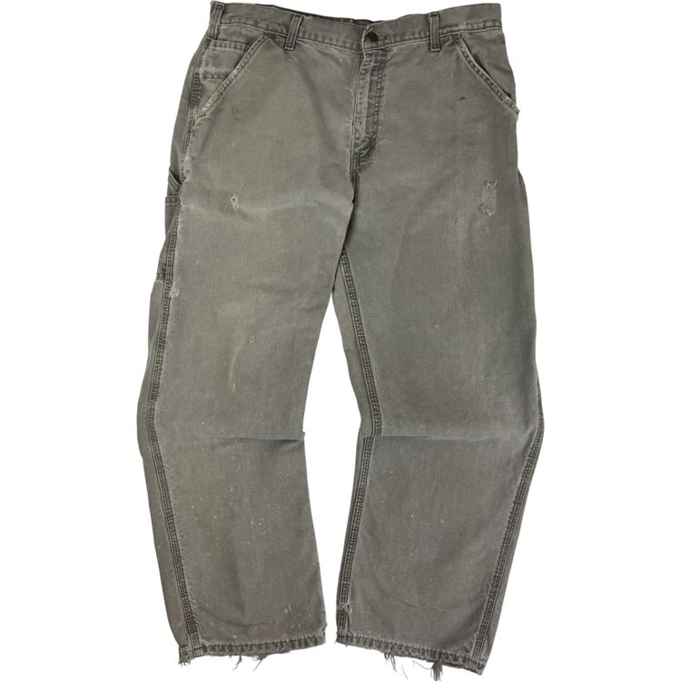 Carhartt Workwear Carpenter Trousers Faded Green obraz 4
