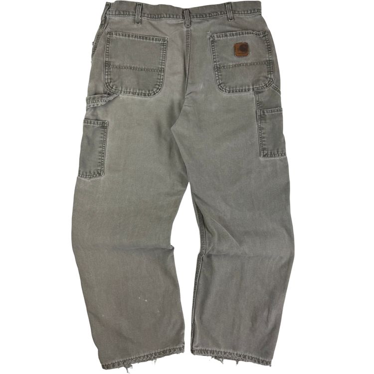 Carhartt Workwear Carpenter Trousers Faded Green imagen 1