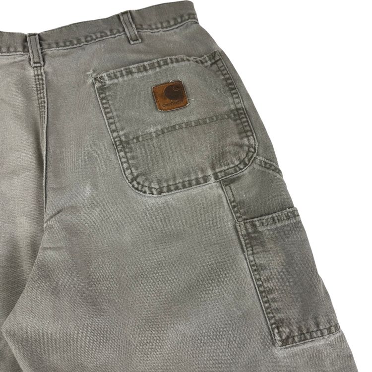 Carhartt Workwear Carpenter Trousers Faded Green obraz 8