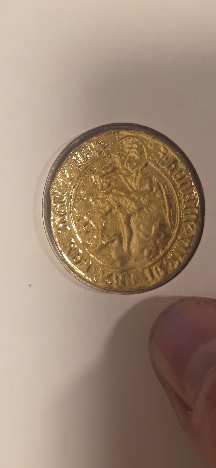 £10). Starts it Gold Coin king Henry V11 1485-1509 sealed leave your bids image 3