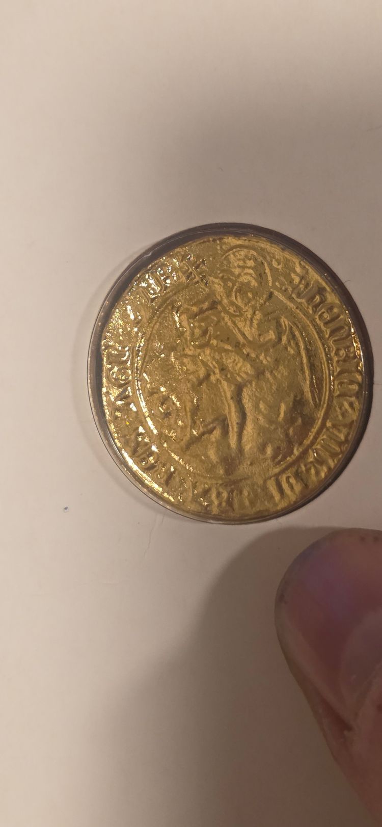 £10). Starts it Gold Coin king Henry V11 1485-1509 sealed leave your bids image 2