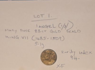 £10). Starts it Gold Coin king Henry V11 1485-1509 sealed leave your bids