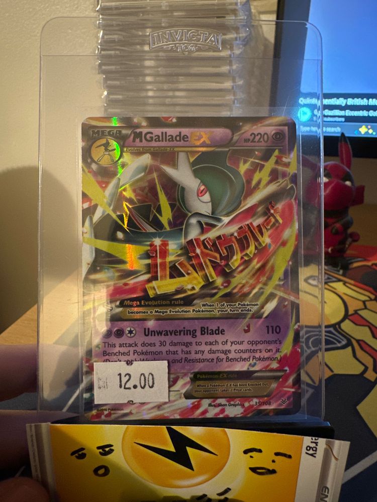 Mega Gallade Ex Pokémon Card