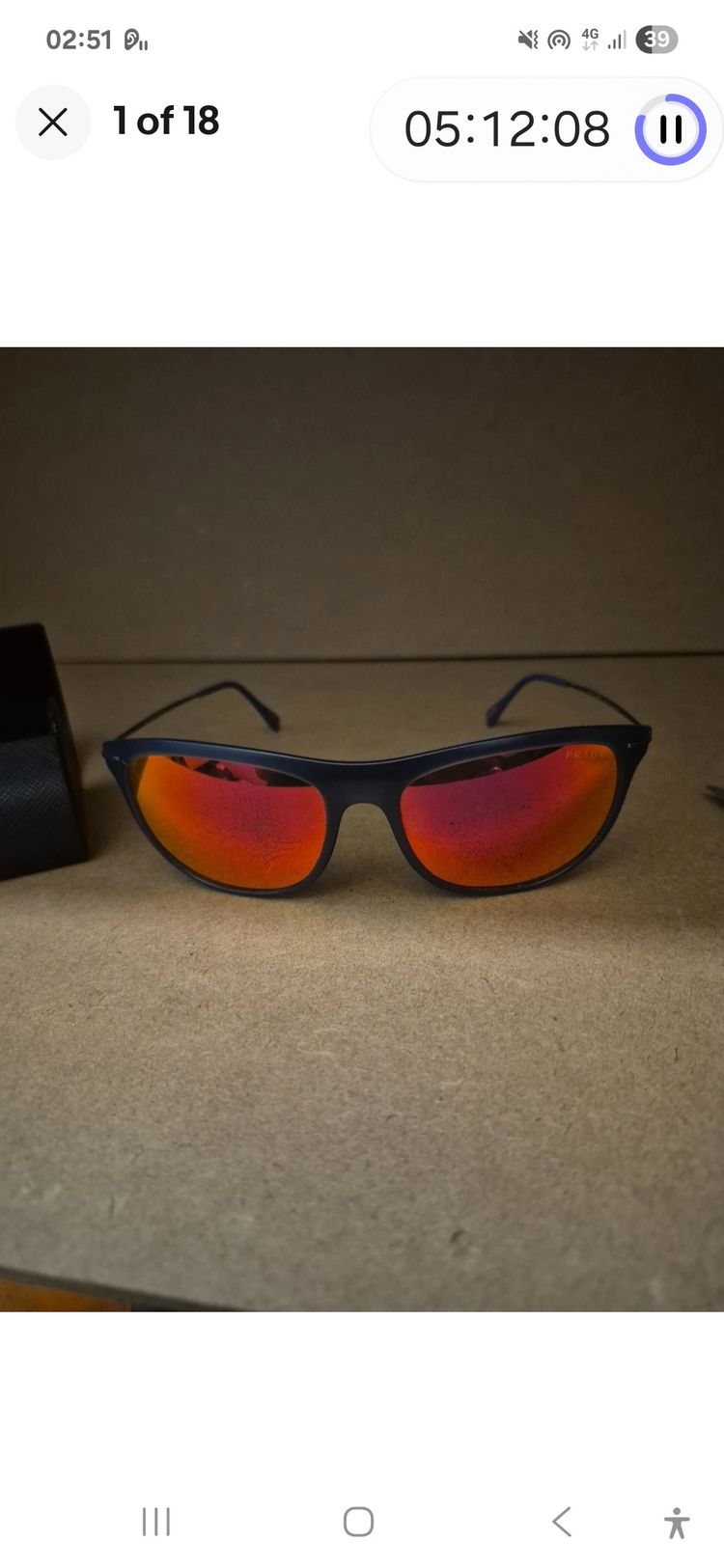 Prada Prada Sunglasses scratches  product image