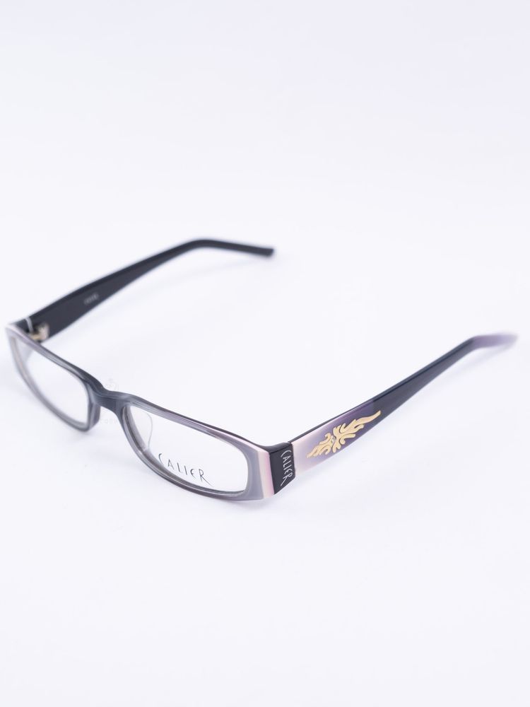 CALIER RECTANGULAR PURPLE GRADIENT GLASSES WITH BEIGE TOTEM 7